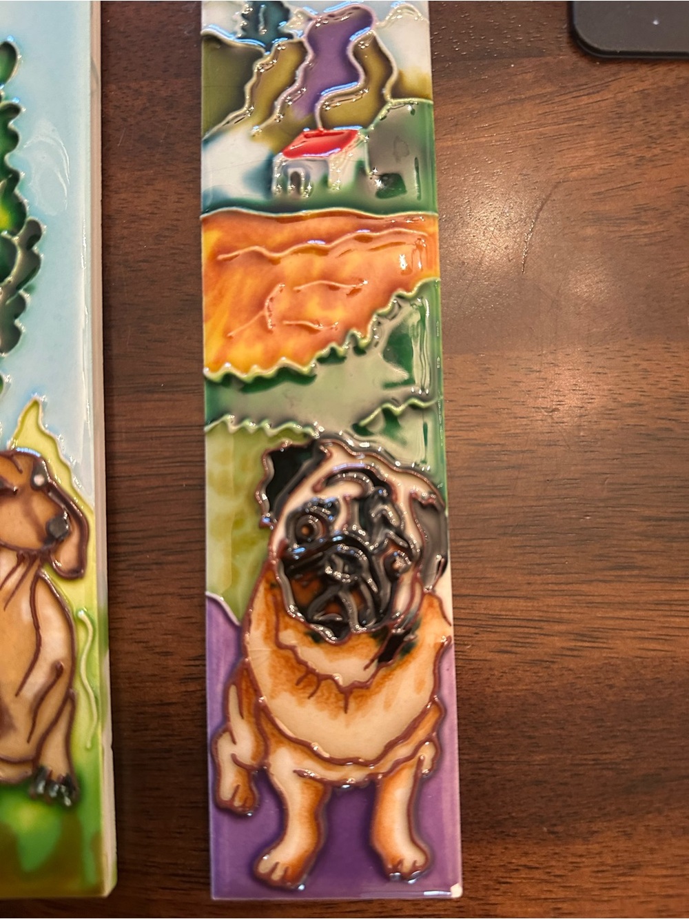 Dog Ceramic Tiles - Dachshund & Pug - Picture 2 of 3